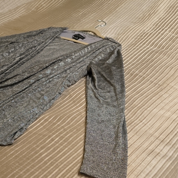 EUC Jessica Howard Gray Midi Dress with Assembled Jacket - Picture 9 of 16